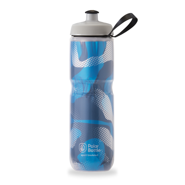 Polar Bottle Sport Insulated 24 oz Water Bottle - Platinum 