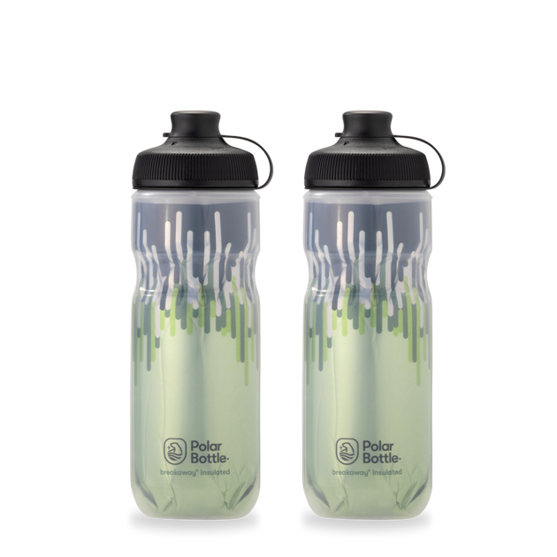 Polar Breakaway Muck Insulated Zipper Water Bottle - 12oz, Moss/Desert