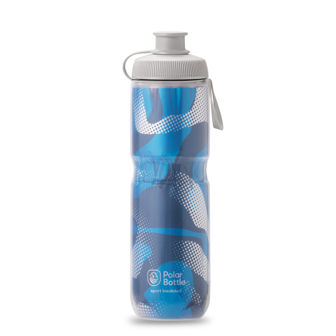23 oz. BPA free Plastic Sports Water Bottle w/ Carry Handle