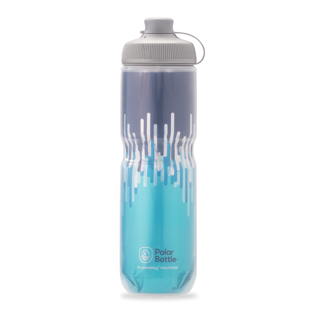 Polar Breakaway Muck Insulated Zipper Water Bottle - 12oz, Moss/Desert