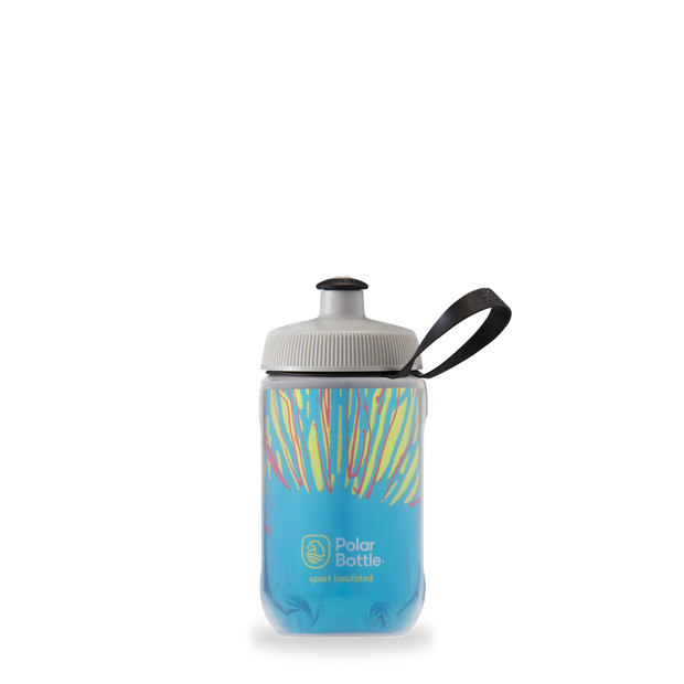 17 oz Transparent Plastic Water Bottle w/ Carrying Handle