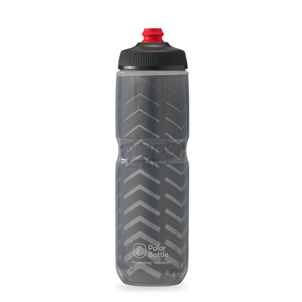 Polar Bottle Breakaway Insulated Bike Water Bottle 2-Pack - BPA Free,  Cycling & Sports Squeeze Bottle (Bolt Charcoal 24oz) 24 oz - 2 Pack  Charcoal Bolt